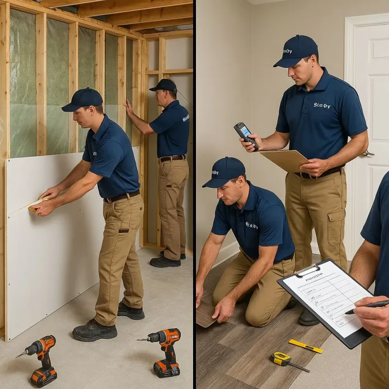Repairs and Reconstruction process in Pinehurst, NC