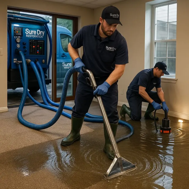 Water Extraction and Removal process in Pinehurst, NC